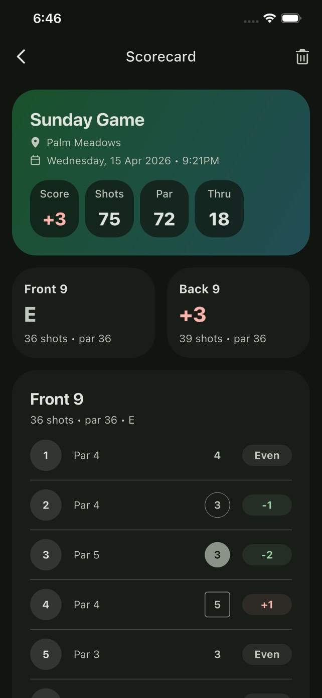 Screenshot showing rangefinder-style precision